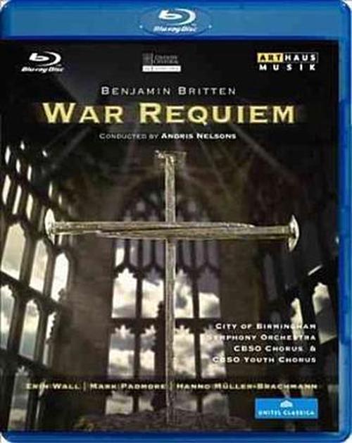 britten: war requiem (nelsons) - blu-ray region b