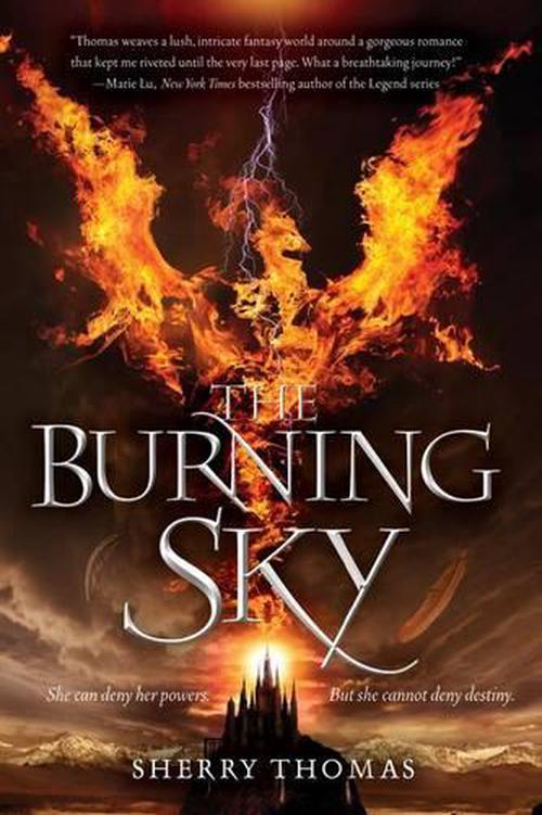 有关以下物品的详细资料: new the burning sky by sherry thomas