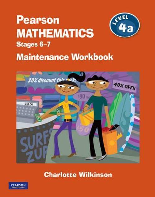NEW Pearson Mathematics Level 4A Workbook BY Charlotte Wilkinson
