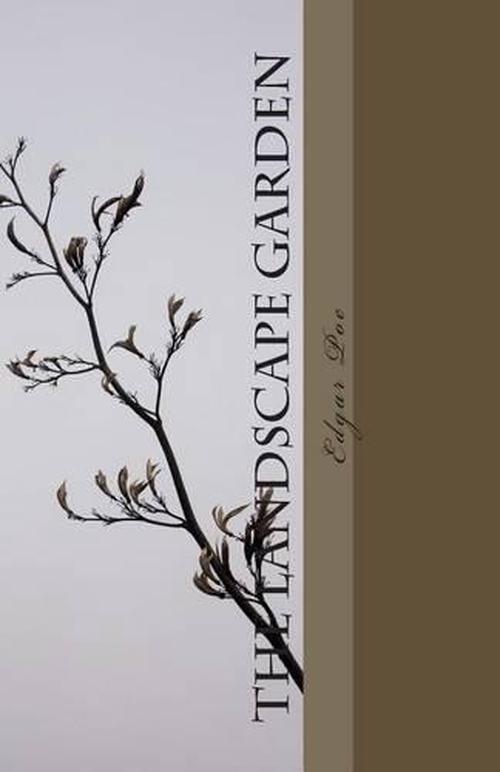 New The Landscape Garden by Edgar Allan Poe Paperback Book English 