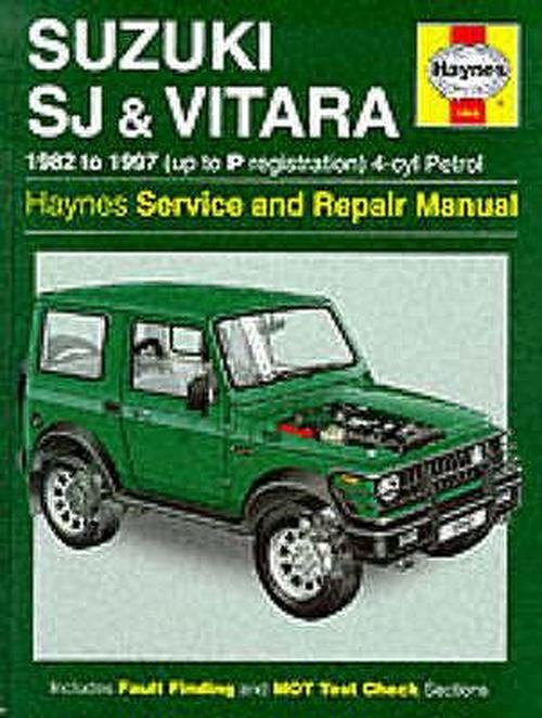 NEW Suzuki SJ410/SJ413 (82-97) and Vitara Service and Repair Manual by A.K. Legg - Photo 1/1