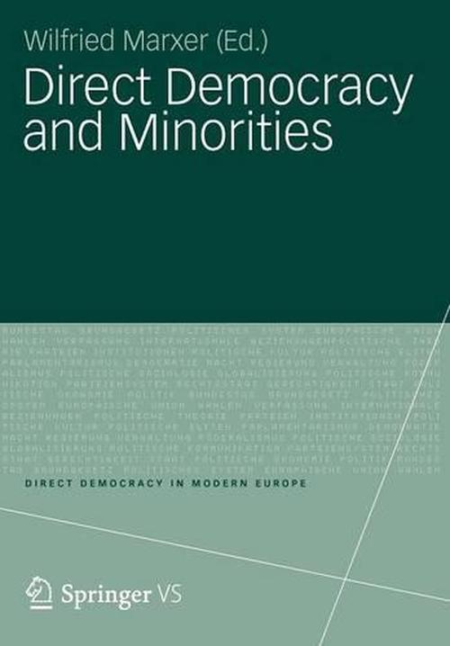 new direct democracy and minorities by paperback