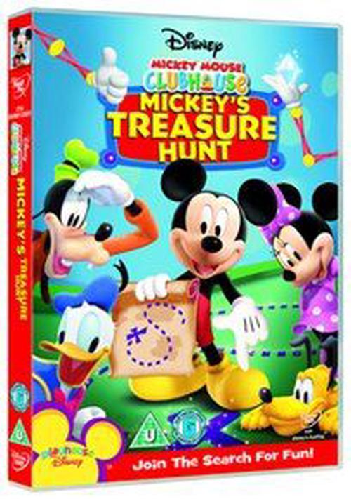 Mickey Mouse Clubhouse Treasure Hunt DVD Region 2 Brand NEW Free ...